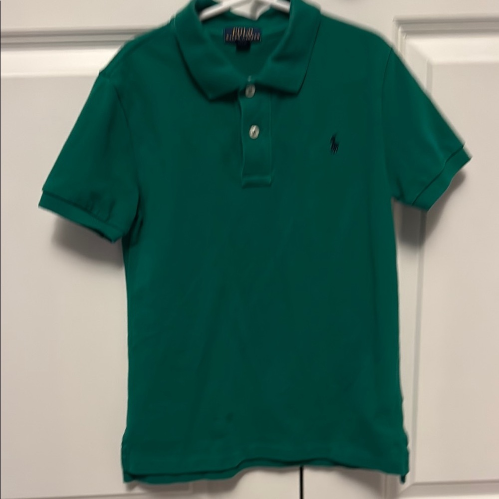 Ralph Lauren Kids Green Polo Shirt